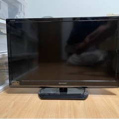 SHARP 24インチ　液晶テレビ【再掲載】