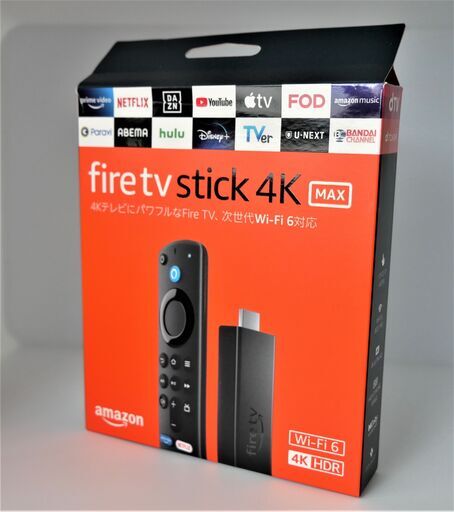 新品 Fire TV Stick 4K Max - Alexa対応音声認識リモコン付属(第3世代)