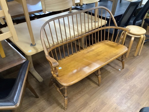 ETHAN ALLEN  ベンチ　ナチュラル　売場展開中！！！