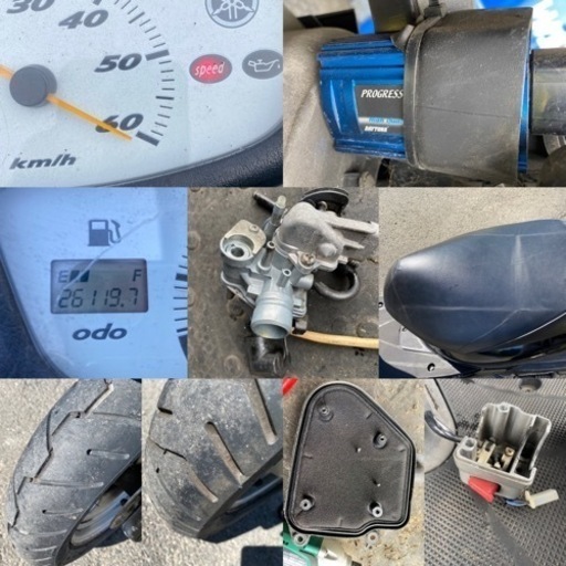 ☆ジョグ社外CDI超速仕様！メーター振り切ります^_^キャブレーターオーバーホール・バッテリーやシートなど新品交換！色々整備で快調