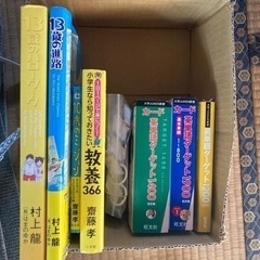 辞書、英単語帳、本　各500円〜