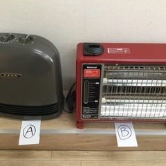 電気ストーブ　セラミックファンヒーター　A  B  C  D