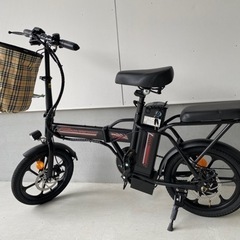 フル電動自転車 折りたたみ ほぼ新品