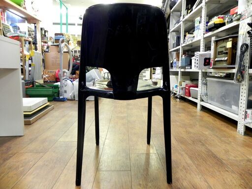 ACTUS infinity コンテンポラリーチェア 幅45×奥49×高81cm MARGOT イタリア製 ブラック/黒 アクタス 椅子 家具 札幌市 厚別区