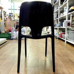 ACTUS infinity コンテンポラリーチェア 幅45×奥49×高81cm MARGOT イタリア製 ブラック/黒 アクタス 椅子 家具 札幌市 厚別区の画像
