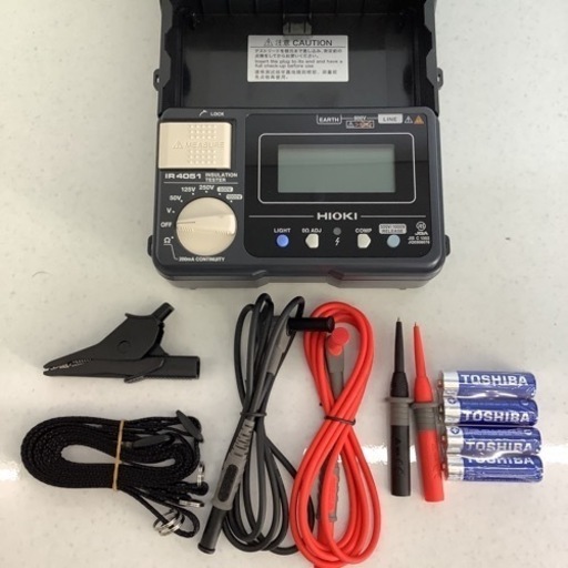 HIOKI　日置電機　アナログメグオームハイテスタ　絶縁抵抗計　IR4051　中古　リサイクルショップ宮崎屋佐土原店22.11.22k