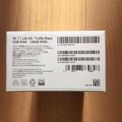【新品未開封】Mi 11 Lite 5Gトリュフブラックの画像