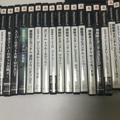 PlayStation1、2 ゲームソフト　ロボット大戦、ガンダム多数の画像