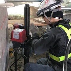 ダイヤモンドコア削功！アンカー！注入工事！従業員、協力業者　募集❗️の画像