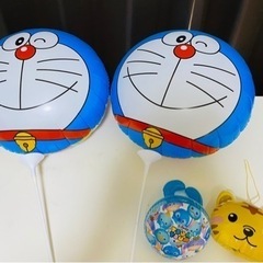 ★直径35センチ大きなドラえもん風船ほか4点セット