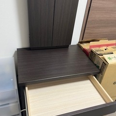 3面鏡ドレッサー【1,000円】11/22,23引取り可能な方、0円でお譲りします！の画像