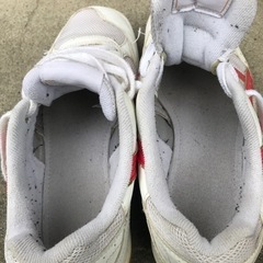 体育館シューズ　赤Aの画像