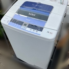 中古　2015年製　日立タテ型洗濯機　BW-8TV