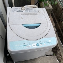 シャップ4.5kg 洗濯機