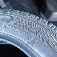 まだ在庫有ります！とりあえずの スタッドレス　155.65.14の画像