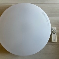 NEC　照明　リモコン付LEDシーリングライトの画像