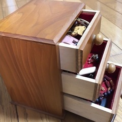 アクセサリーケース　小物入れの画像