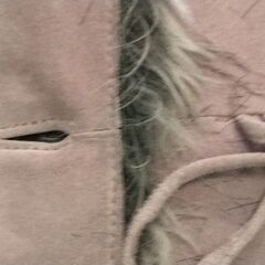 シープスキン　レディース　スウェード　コートの画像