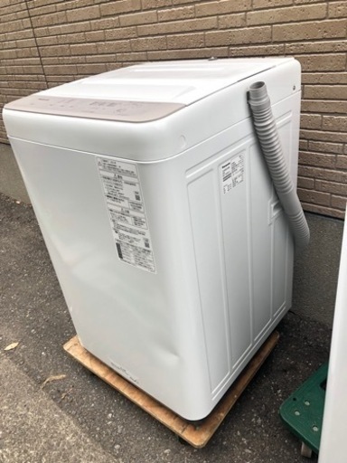 【A】【中古】パナソニック　洗濯機　2021年製６キロ　NA-F60B15