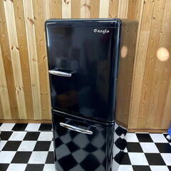 e angle エディオンオリジナル 冷蔵庫 ANG-RE151-A1 2019年製 ブラック