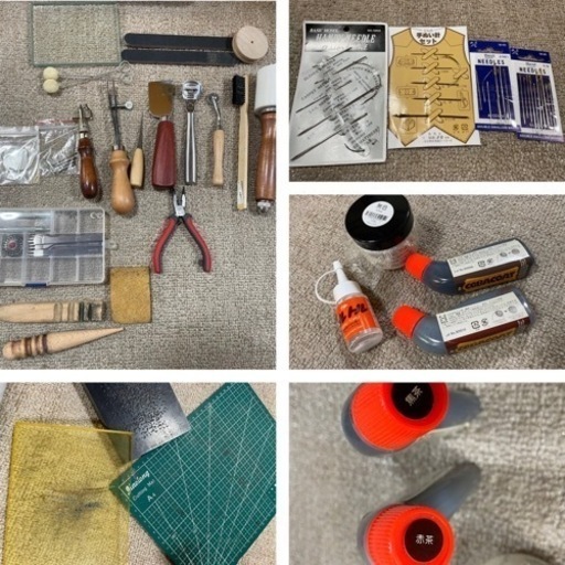 レザークラフト、ミシン ※受け渡し決まりました。