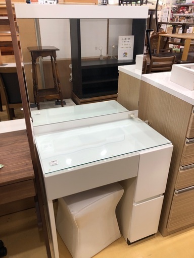 一面ドレッサー　MKマエダ　ホワイト