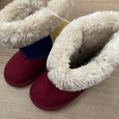 新品　ミキハウス　ブーツ