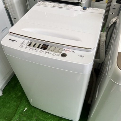 大阪限定●配送無料●2021年製●ハイセンス●HW-E5504●洗濯機