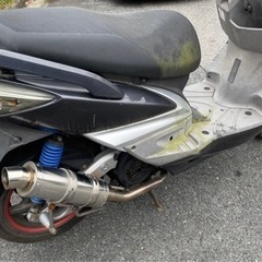 台湾 シグナスX SE44J 125cc 不動車 ジャンク 廃車済の画像
