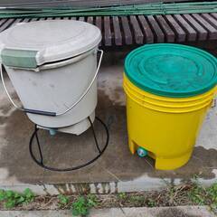 無料　コンポスト 生ゴミ発酵器　＋　EMエコペール　中古