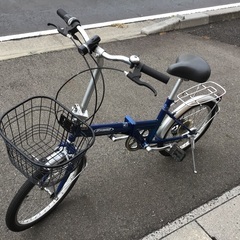 折りたたみ中古自転車　整備済