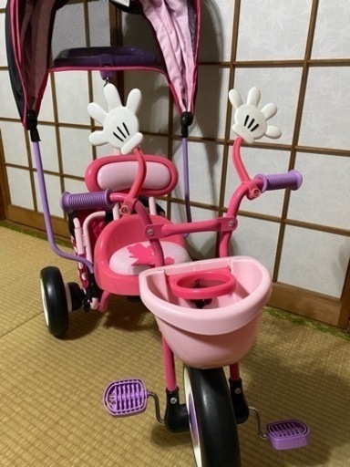 超綺麗♡ミニーちゃんの三輪車♡