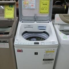 ジモティ来店特価!!!　洗濯機　シャープ　ES-PX8E 　2021　　J-1101