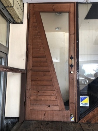 玄関ドア　GOALシリンダー錠付き　決まりました！