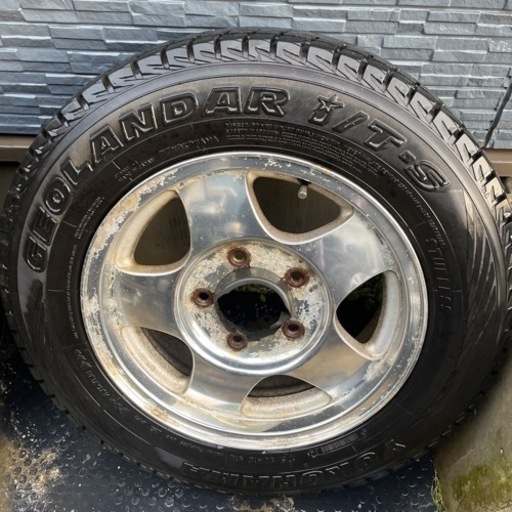 【ご成約ありがとうございました(*˘︶˘*).｡.:*♡⠀】ジムニー純正４本セット　175/80R16