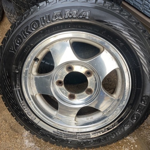 【ご成約ありがとうございました(*˘︶˘*).｡.:*♡⠀】ジムニー純正４本セット　175/80R16