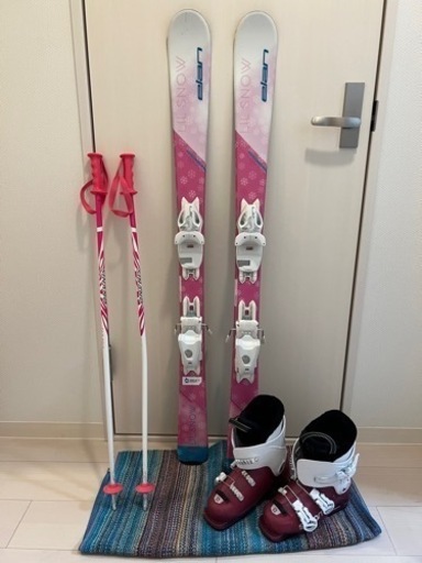 スキー板　セット　板　ストック　ブーツ　ビンディング