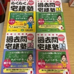 2022年版　らくらく宅建塾シリーズ　テキスト過去問セット