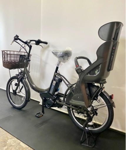 関東全域送料無料 保証付き 電動自転車 ブリヂストン ビッケ 20インチ 8.9ah グレー