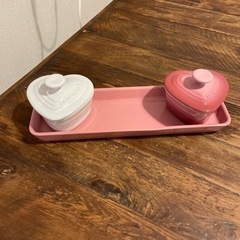 ルクルーゼ　ココット　ハート