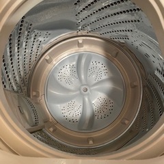 ハイセンス　洗濯機　4.5Kg 2016年製　説明書付き　HW-E4501の画像