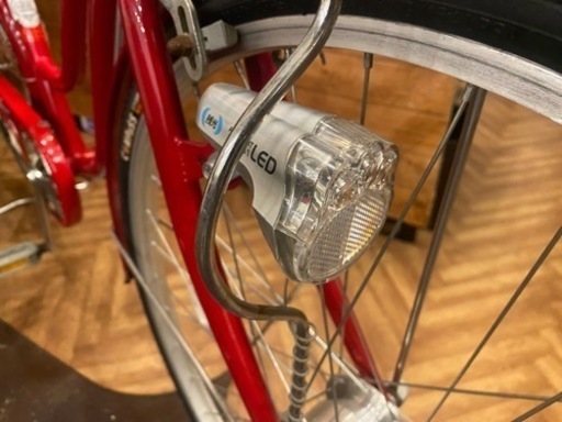 【6段】LEDオートライト　26インチ自転車
