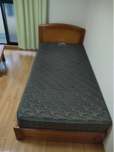 ベッドフレーム+フランスベッド製マットレスセット‼️