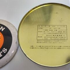 ☆阪神タイガース　空き缶　神戸風月堂　お菓子空き缶　中古品　の画像