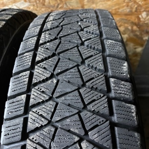 バリ山　BRIDGESTONE ブリヂストン　ブリジストン　DM-V2 175/80R15 スタッドレス タイヤ　2015年製2本　2