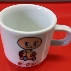 ☆キャラクターコップ 保健飲料ピロン 　ノベルティ　昭和レトロ　中古品  の画像