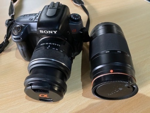 sony 一眼レフ　a550