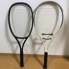 無料 硬式テニスラケット2点セット