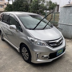 車検2年付き　フリードハイブリッド　ナビTVバックカメラ