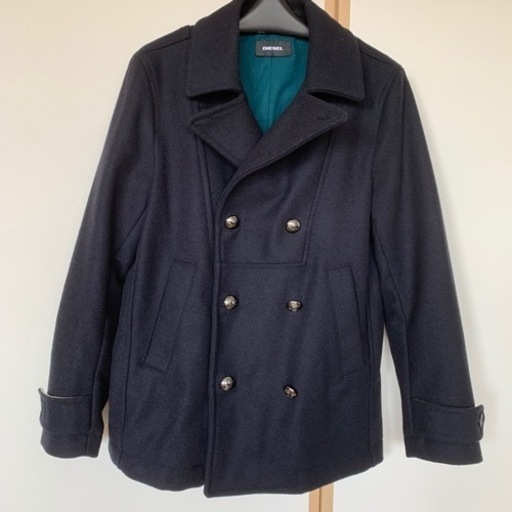 DIESEL ウールコート ダークブルー　M(INT)